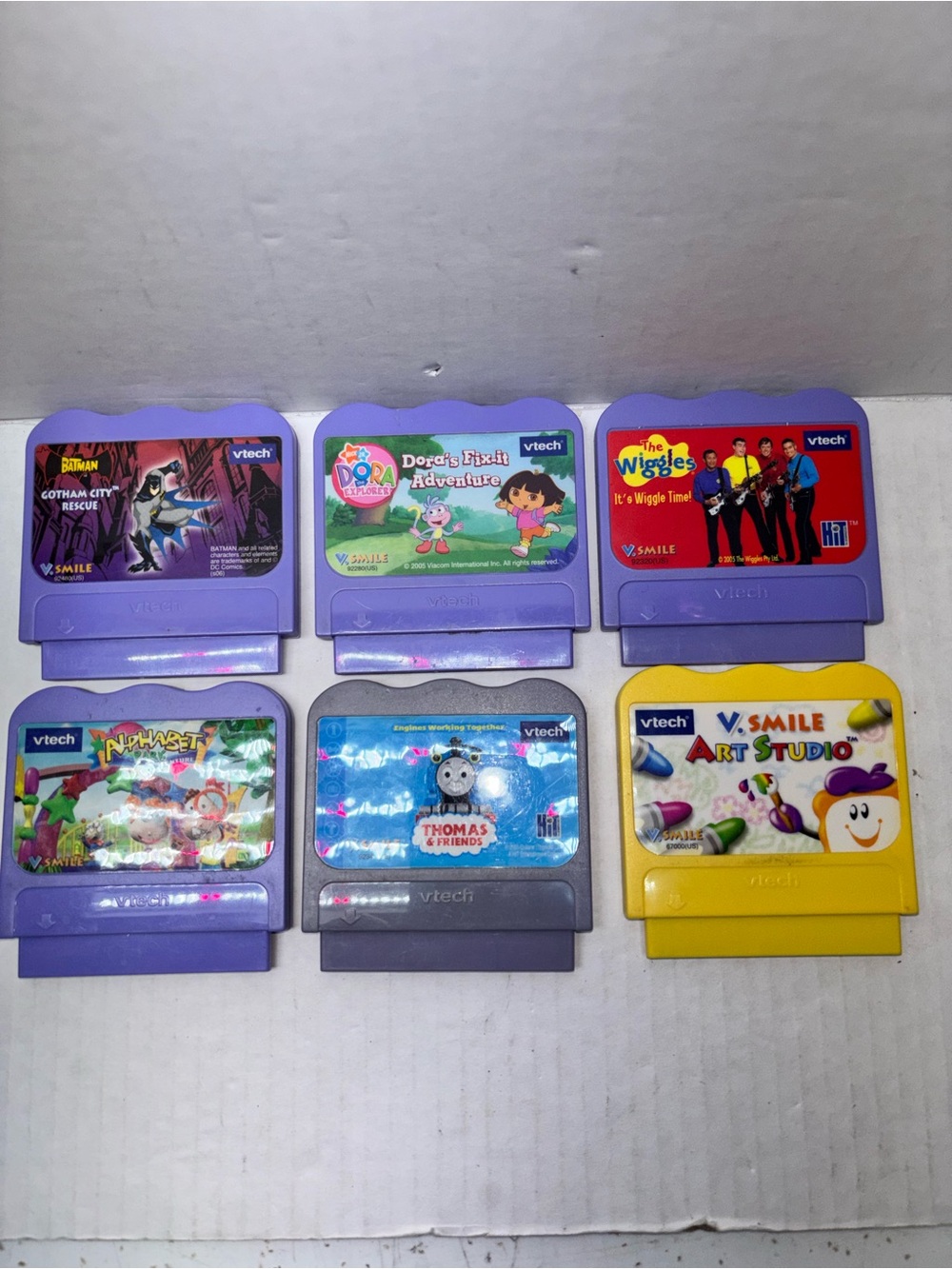 Vtech V-Smile Game Cartridges - lot of 6
